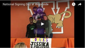 Woodside Athletes Sign Their National Letters of Intent
