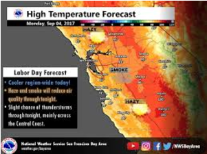 Taken from National Weather Service Bay Area