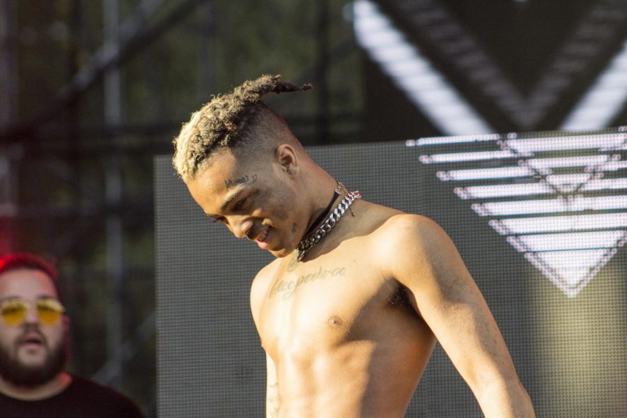 XXXTentacion performs at the Rolling Loud music festival in 2017. Photo by Dan Garcia.