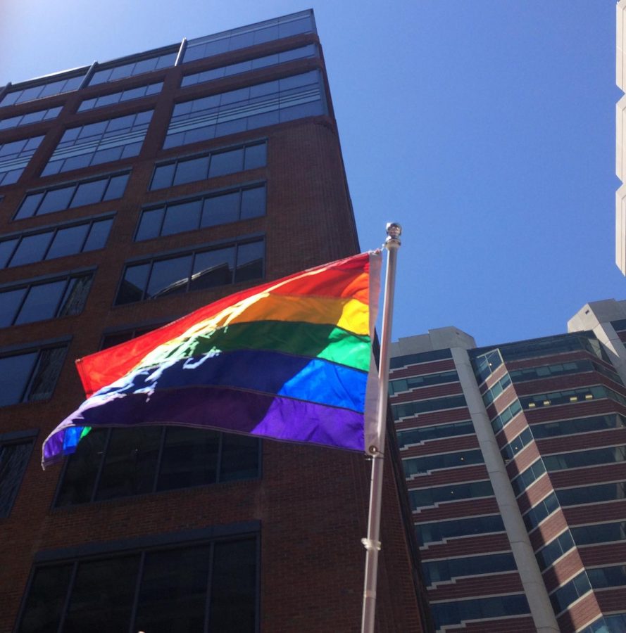 The rainbow flag representing LGBTQ+ pride originally had 8 colors, but the more modern version has 6.