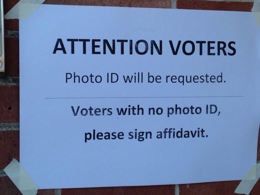 Stricter identification laws hindered a number of voters from casting ballots.