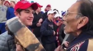 Native American Veteran Harassed by Students Wearing MAGA Hats