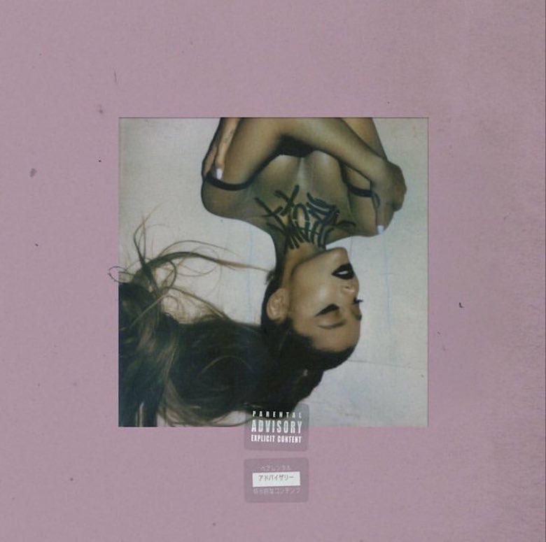 The cover of Ariana Grande's latest album 