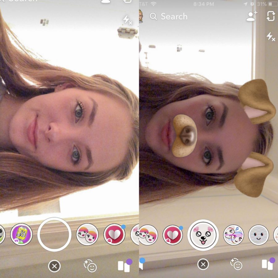 Snapchat has a set of filters that enhance skin complexion, which leaves people unhappy when they take off the filter and see their real face. 
