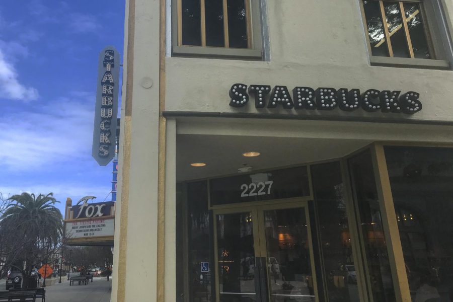 This is the local Starbucks, located in Redwood City, where Lee and Postlewaite were approached.