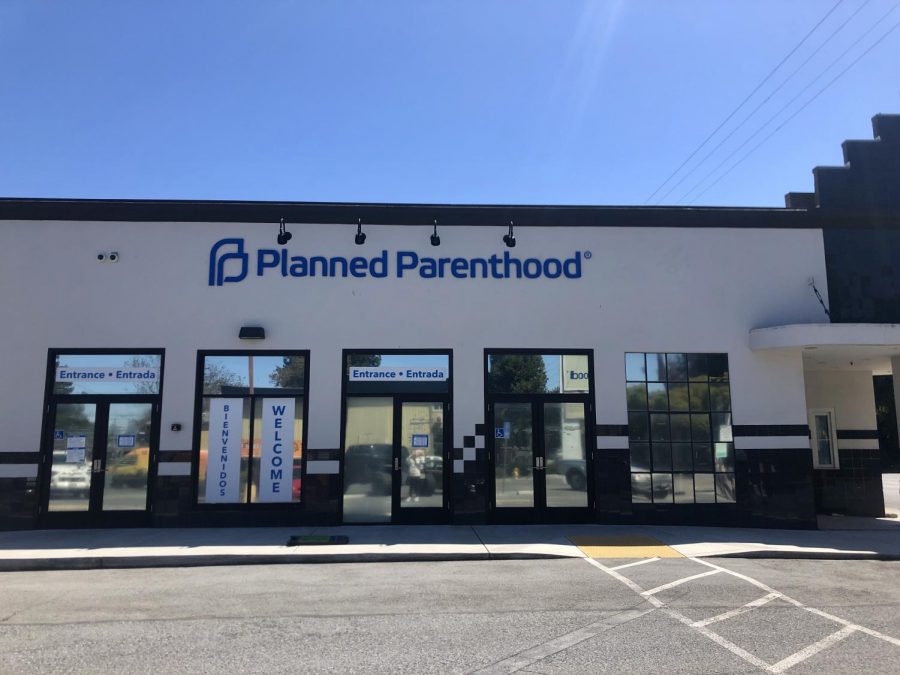 The Redwood City Planned Parenthood in which the protesters shared their views.