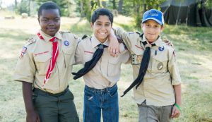 The Boy Scouts forms one popular youth group that encourages its members to volunteer.