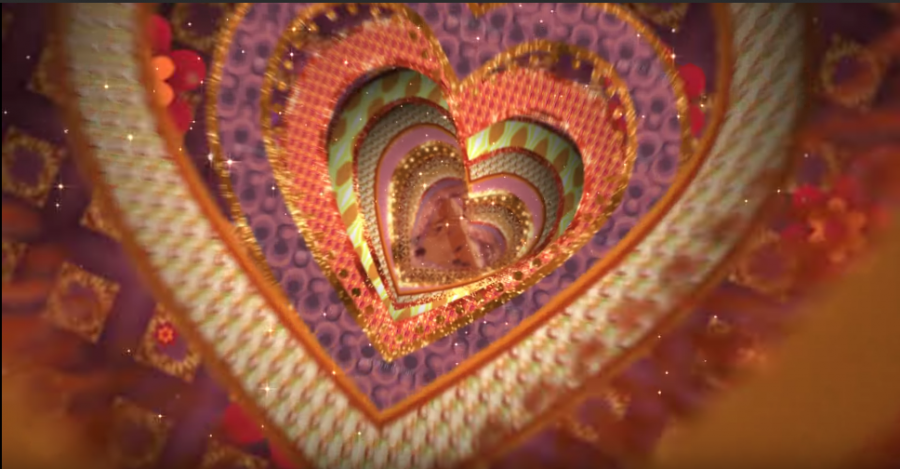 Swift references kaleidoscopes throughout her ME! music video.