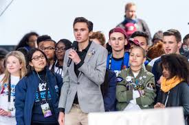 Parkland students at the March For Our Lives protest.