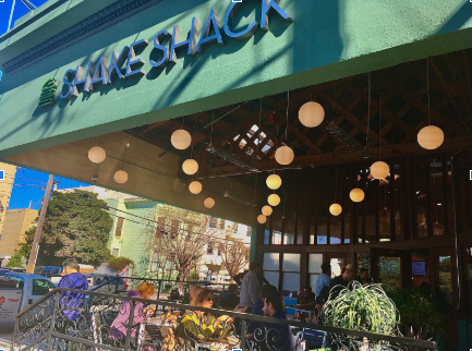 Exterior of San Francisco Shake Shack