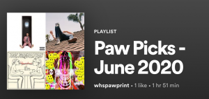 Paw Picks: Your June Playlist
