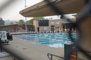 Pictured here is the swimming pool at WHS, where students participate in swimming and water polo activities.