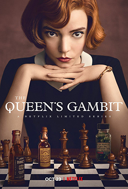 The Queens Gambit follows Beth Harmon (Anya Taylor-Joy) as she tries to become a chess Grandmaster.