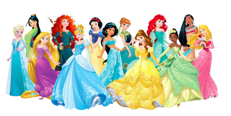 The recognized Disney Princesses. 