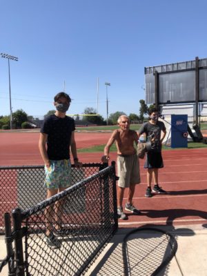 Jeffrey OConnor has been walking the track for over two decades, meeting new students along the way.