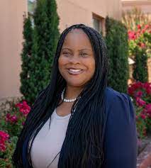  Dr. Darnise Williams, the new superintendent of SUHSD, poses for a photo. 