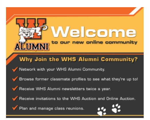 Woodsides alumni community is now ready to build a community for the class of 2022.