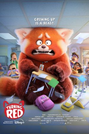 Main character, Meilin Lee turns into a red panda when she gets too excited. She faces issues with turning back to normal and dealing with her family and friends.