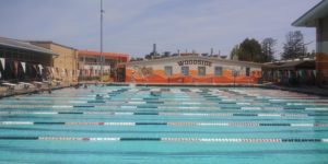 All students enrolled in PE meet to swim 2-3 times per week. 