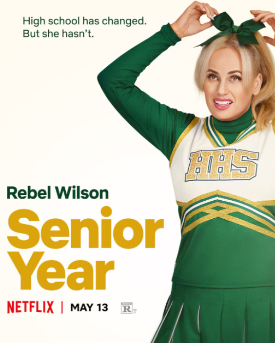 “Senior Year” was released by Netflix on May, 13th, 2022 starring Rebel Wilson. The film is about going back to high school after recovering from a coma 20 years later.