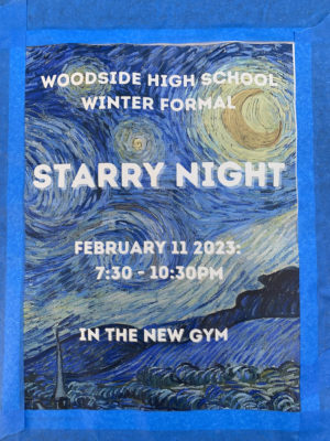 Come to Winter Formal on February 11, from 7:30-10:30 PM.