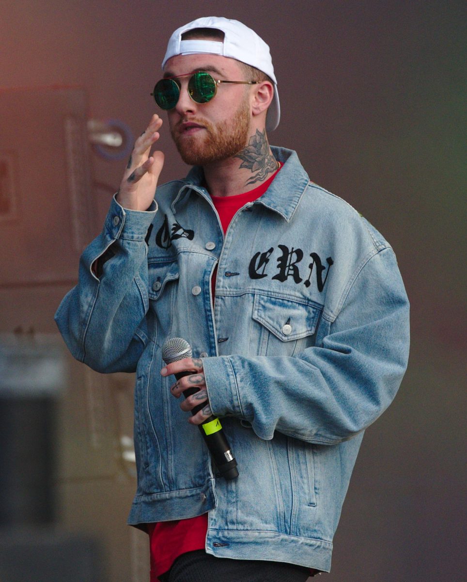 Mac Miller performing at the 2017 Splash! Music Festival, about a year before his death.