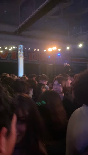 The winter formal dance from 2023 was decorated by fairy lights along the walls.
