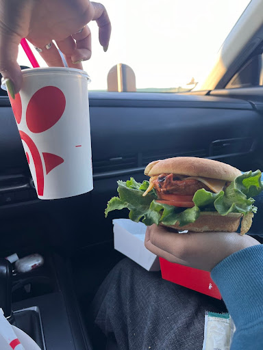 Picture of the Deluxe Sandwich and the Key Lime Lemonade 