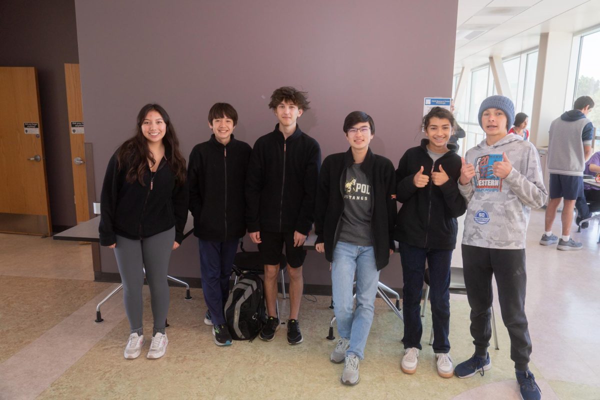 Science Olympiad club members prepare for the Bay Area Regional Tournament on Saturday.