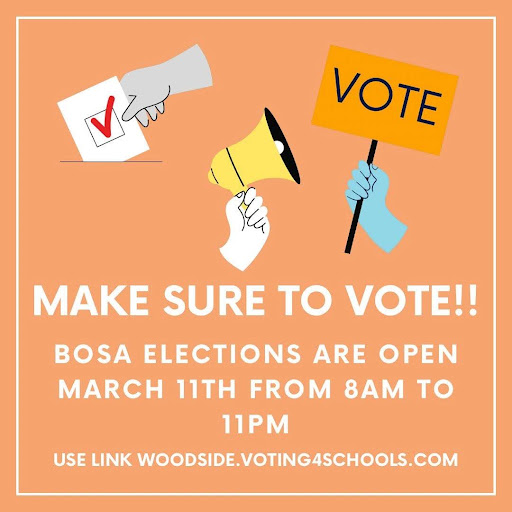 Students are able to vote for BOSA representatives on March 11 from 8 a.m. to 11 p.m.
