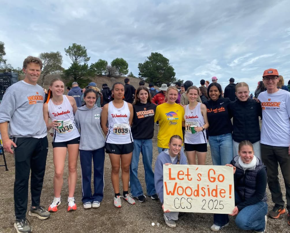 The girls cross country team pictured at the CCS cross country division two championship.