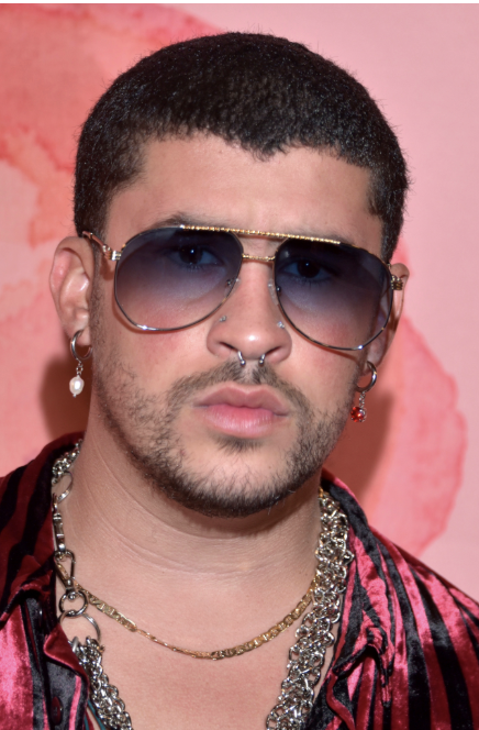 Picture of Bad Bunny in Los Angeles, California on Oct. 11, 2019.
