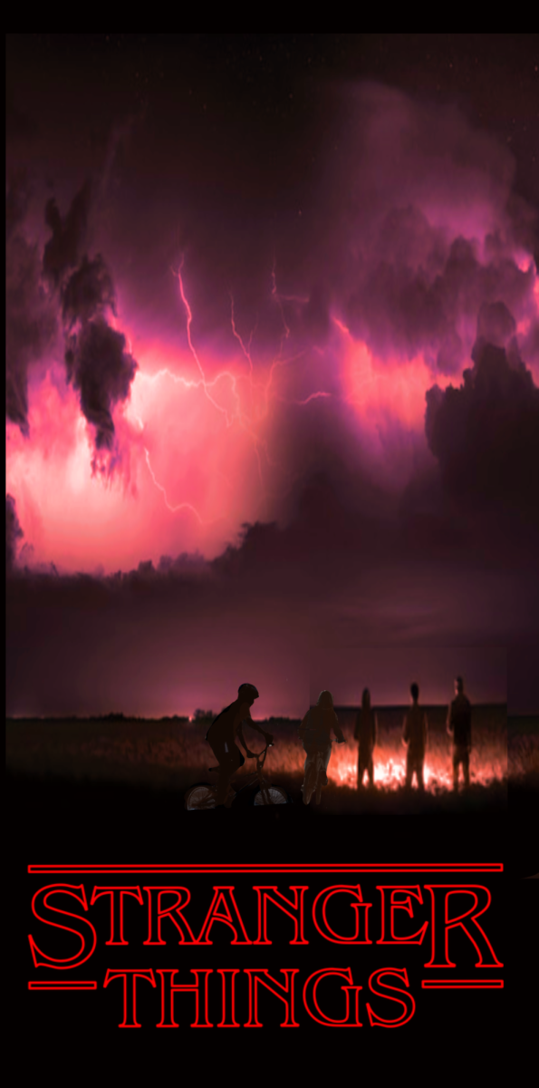 Fanart of Stranger Things, a popular Netflix show that had its finale released on Dec. 31, 2025.