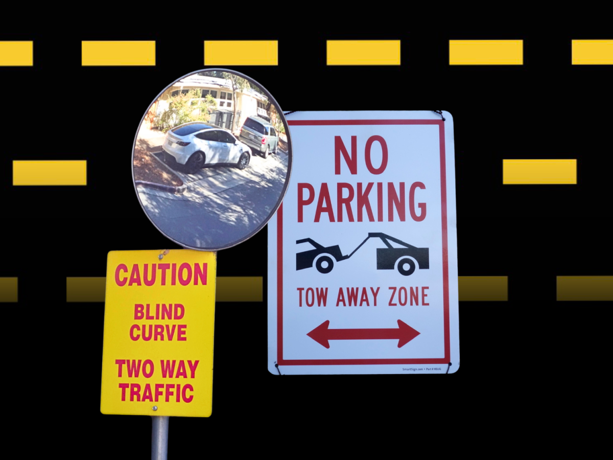 With only 200 spots for juniors and seniors, many students resort to parking on neighborhood streets.