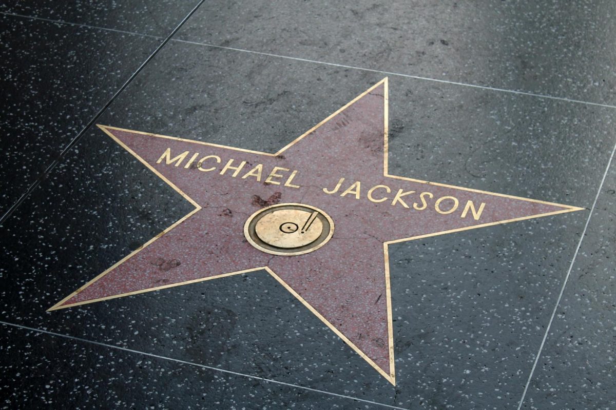  Michael Jackson's star on the Hollywood Walk of Fame in Los Angeles, California. 